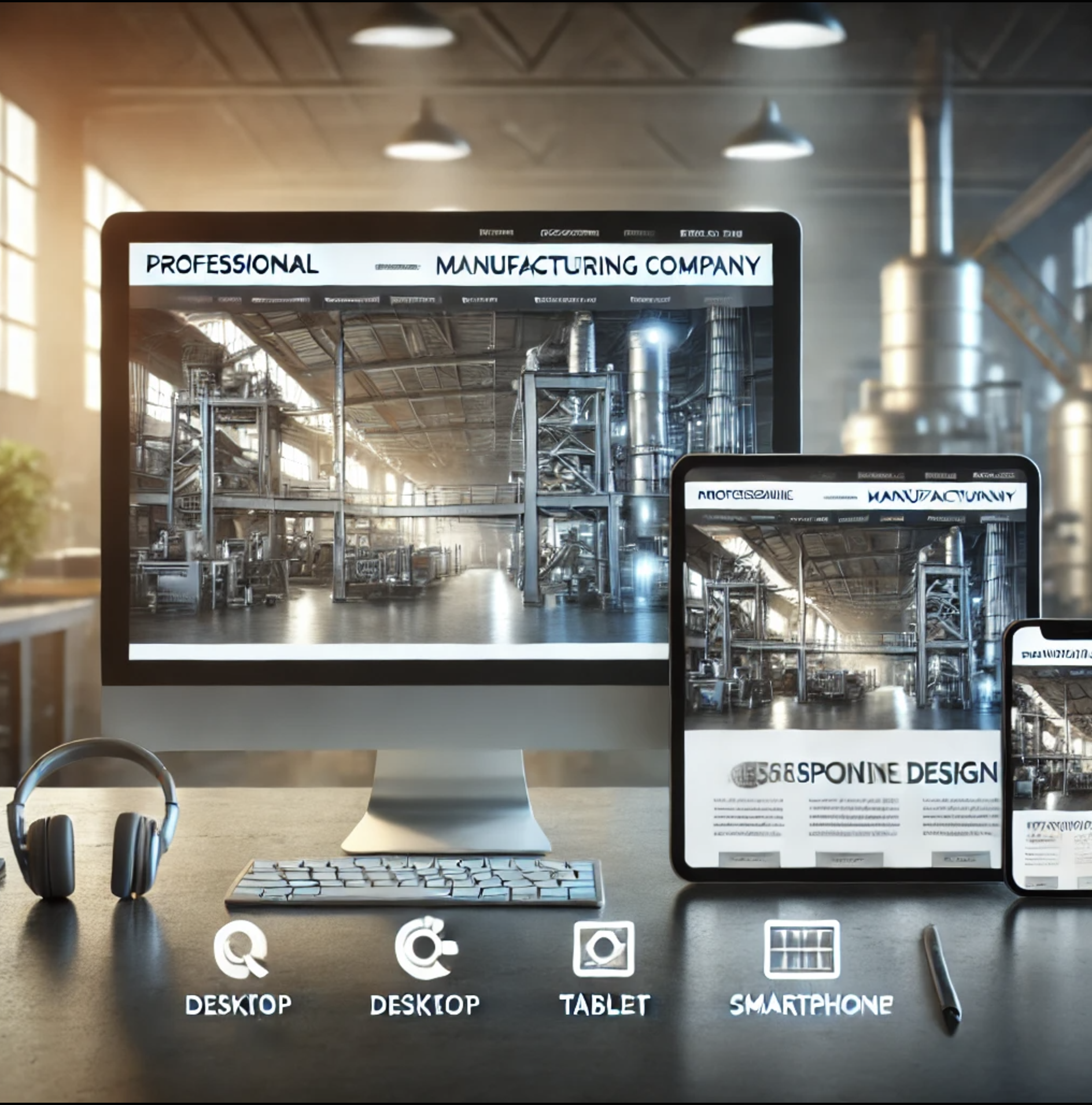why get a responsive website as a manufacturer